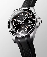 HydroConquest GMT Black Dial Diver 41MM Automatic L37904569