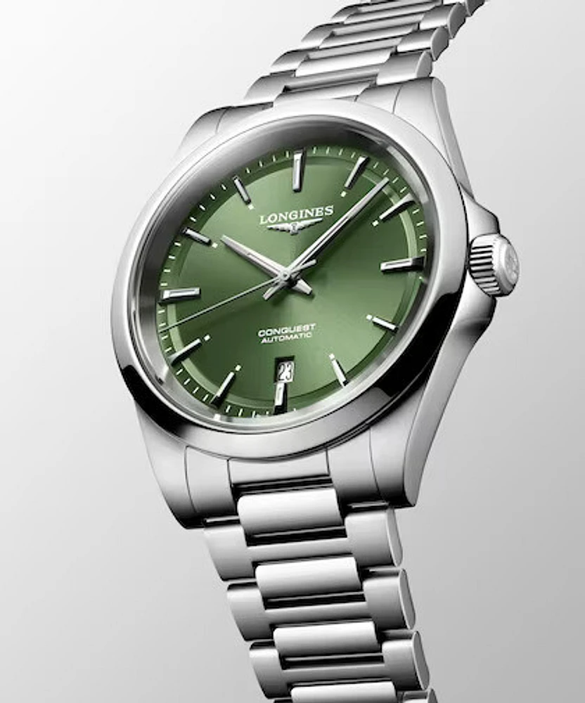 Conquest Green Dial 41MM Automatic L38304026