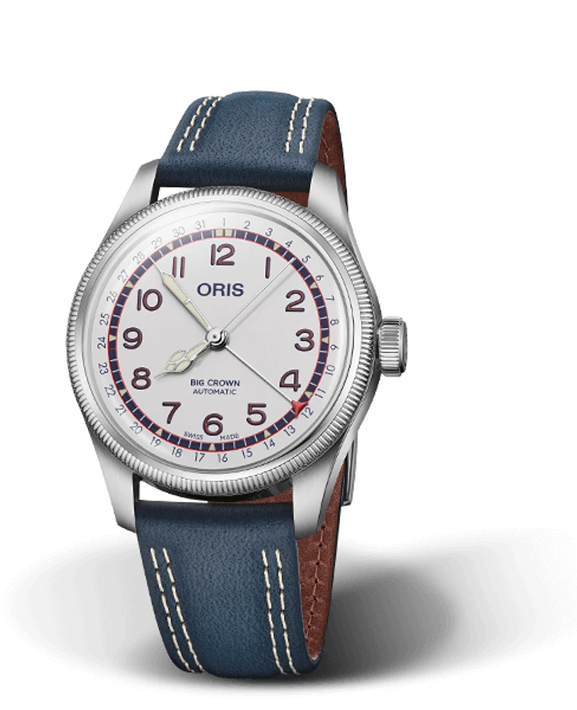 Oris Big Crown Hank Aaron Limited Edition White Dial 36MM Automatic