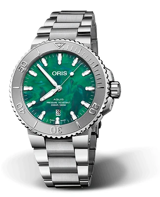 Oris Aquis X Bracenet Date Green Dial 44MM Automatic