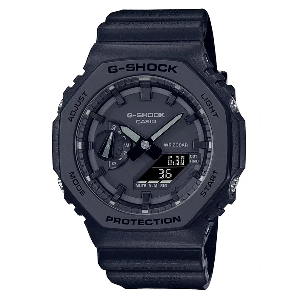 G-SHOCK GA2140RE-1A REMASTER BLACK LIMITED EDITION WATCH