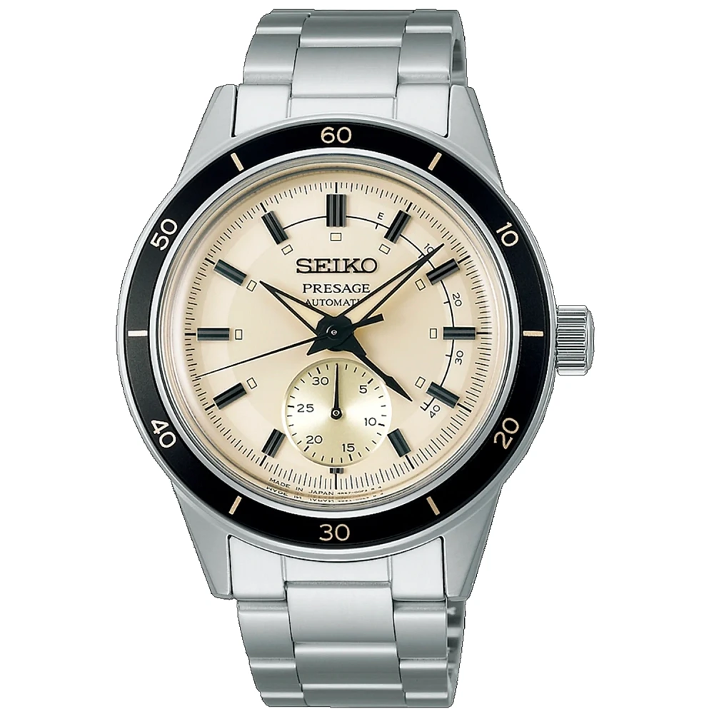 Seiko Presage Automatic 41MM Cream Dial SSA447J1 Style60's Series