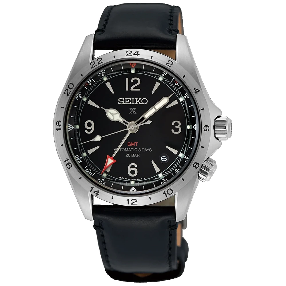 Seiko Prospex Alpinist Black Dial 40 MM GMT Automatic SPB379