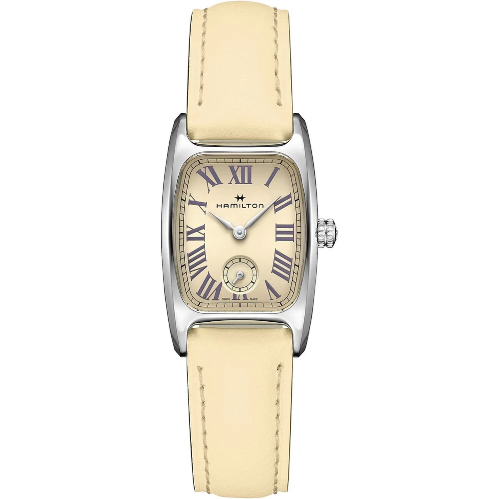 American Classic 24MM Boulton Small Second Quartz Beige Dial H13321821