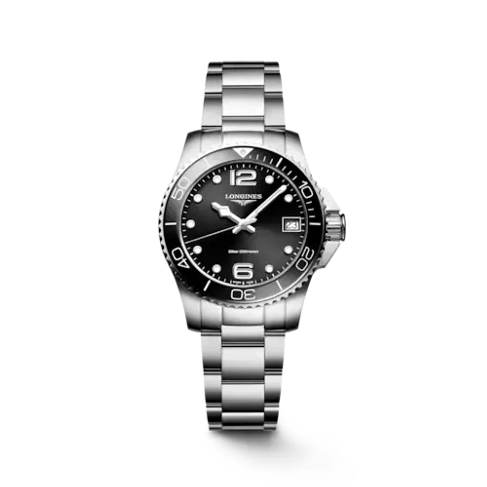 HydroConquest Black Dial Diver 32MM Automatic L33704566