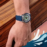 Mido Ocean Star Decompression WorldTimer 41 MM Blue Dial Automatic M026.829.17.041.00