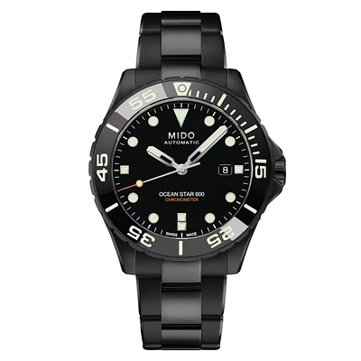 Mido Ocean Star 600 Chronometer 44 MM Black Dial Automatic M026.608.33.051.00