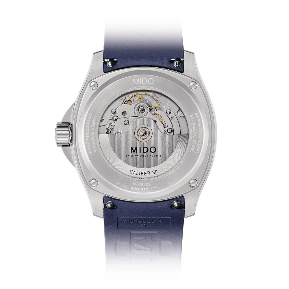 Mido Multifort TV Big Date 39 MM Blue Dial Automatic M049.526.17.041.00