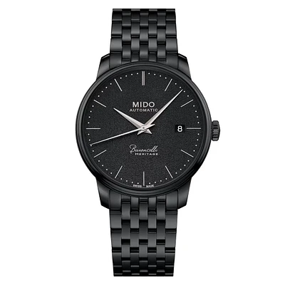 Mido Baroncelli Heritage 39 MM Black Dial Automatic M027.407.33.050.00