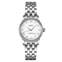 Mido Baroncelli Tradition 29 MM White Dial Automatic M7600.4.26.1