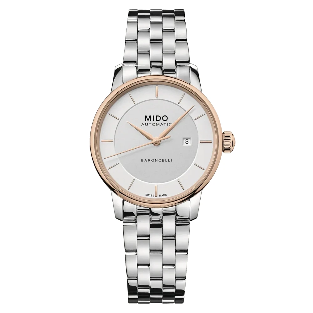 Mido Baroncelli Signature 30 MM Silver Dial Automatic M037.207.21.031.00