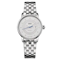 Mido Baroncelli Signature 30 MM Silver Dial Automatic M037.207.11.036.01