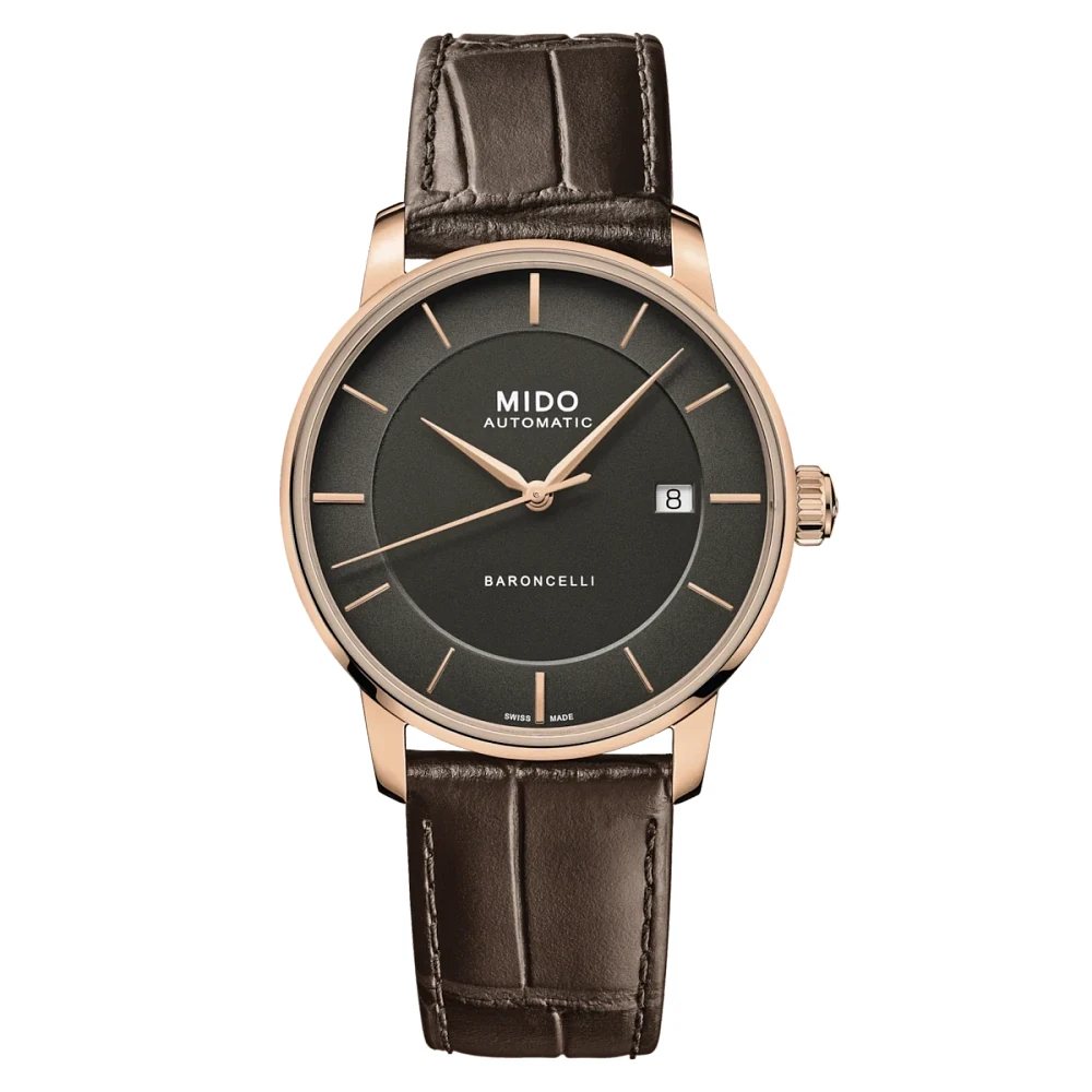 Mido Baroncelli Signature 39 MM Black Dial Automatic M037.407.36.061.00