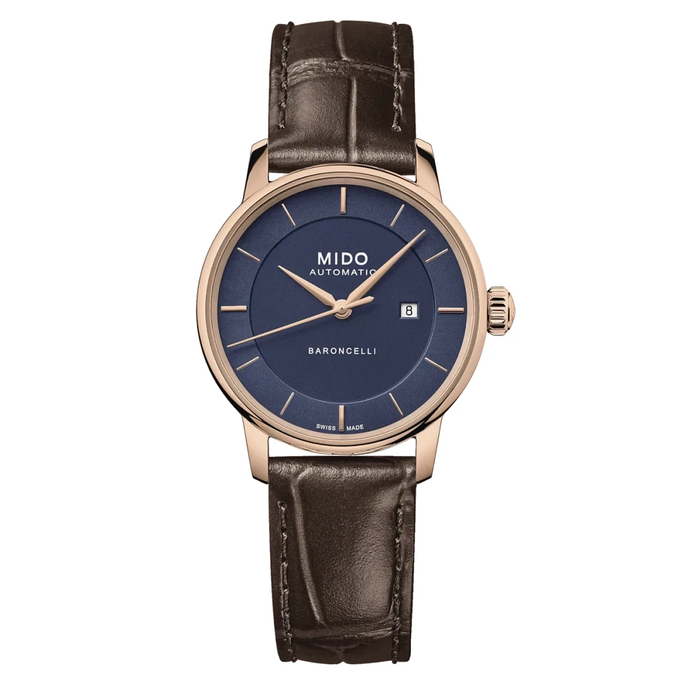 Mido Baroncelli Signature 30 MM Blue Dial Automatic M037.207.36.041.00