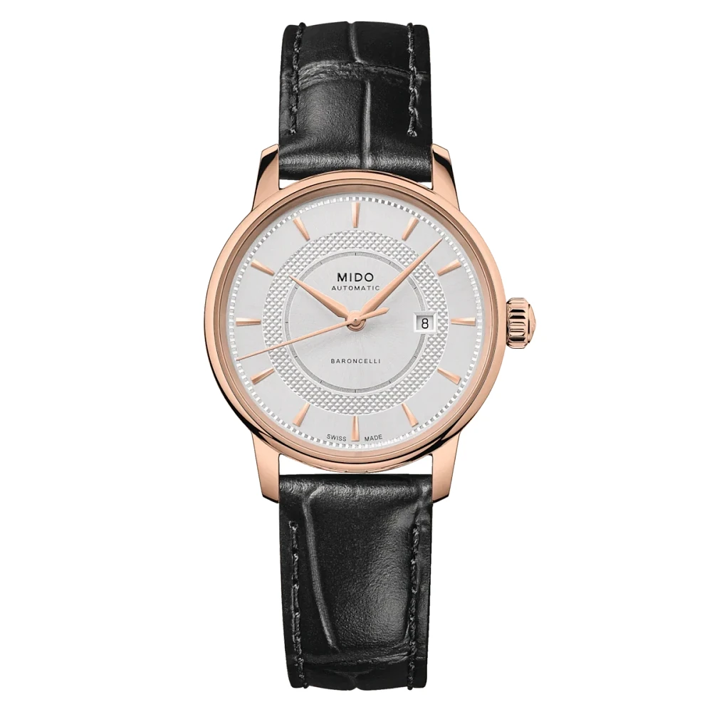 Mido Baroncelli Signature 30 MM Silver Dial Automatic M037.207.36.031.01