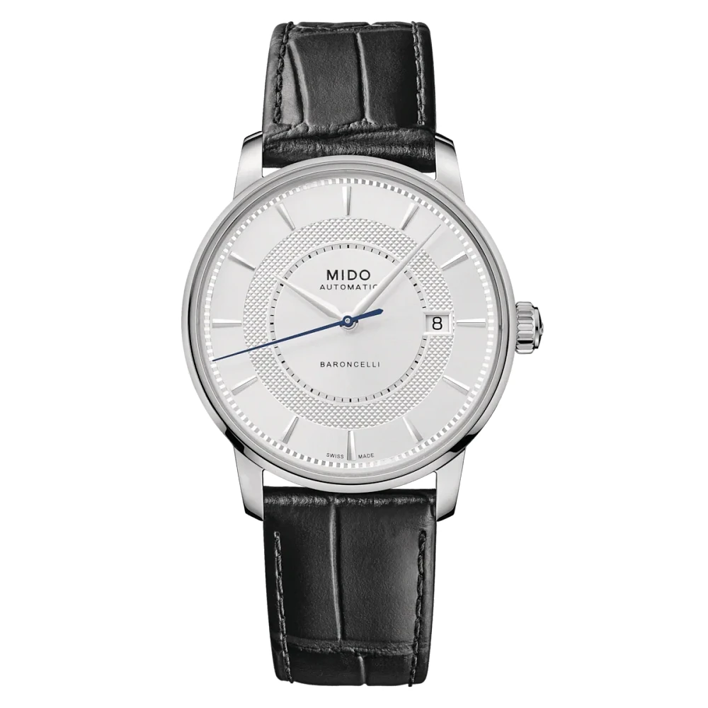 Mido Baroncelli Signature 39 MM Silver Dial Automatic M037.407.16.031.01