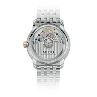 Mido Baroncelli Smiling Moon 33 MM White Dial Automatic M027.207.22.010.01