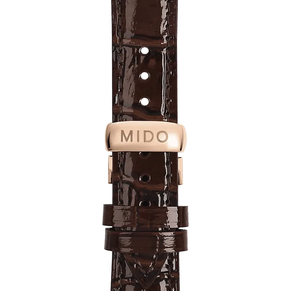 Mido Baroncelli Diamonds 33 MM Brown Dial Automatic M007.207.36.291.00