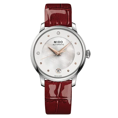 Mido Baroncelli Lady Day & Night 33 MM Mother of Pearl Dial Automatic M039.207.16.106.00 Special Edition