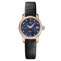 Mido Baroncelli Lady Twenty Five 25 MM Blue Dial Automatic M039.007.36.046.00