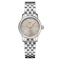 Mido Baroncelli Lady Twenty Five 25 MM Grey Dial Automatic M039.007.11.076.00