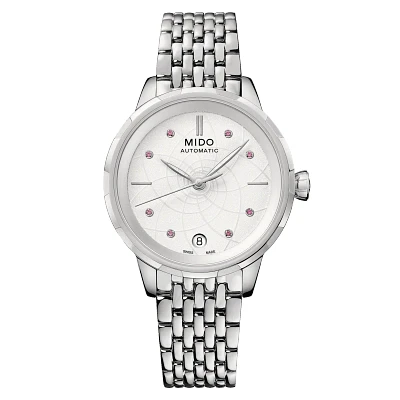 Mido Rainflower Origin 34 MM Silver Dial Automatic M043.207.11.011.00