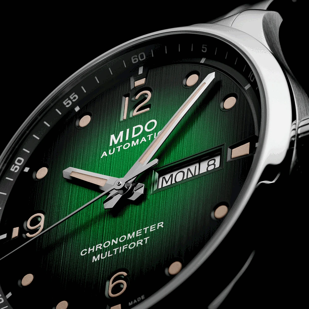 Mido Multifort M Chronometer 42 MM Green Dial Automatic M038.431.11.097.00