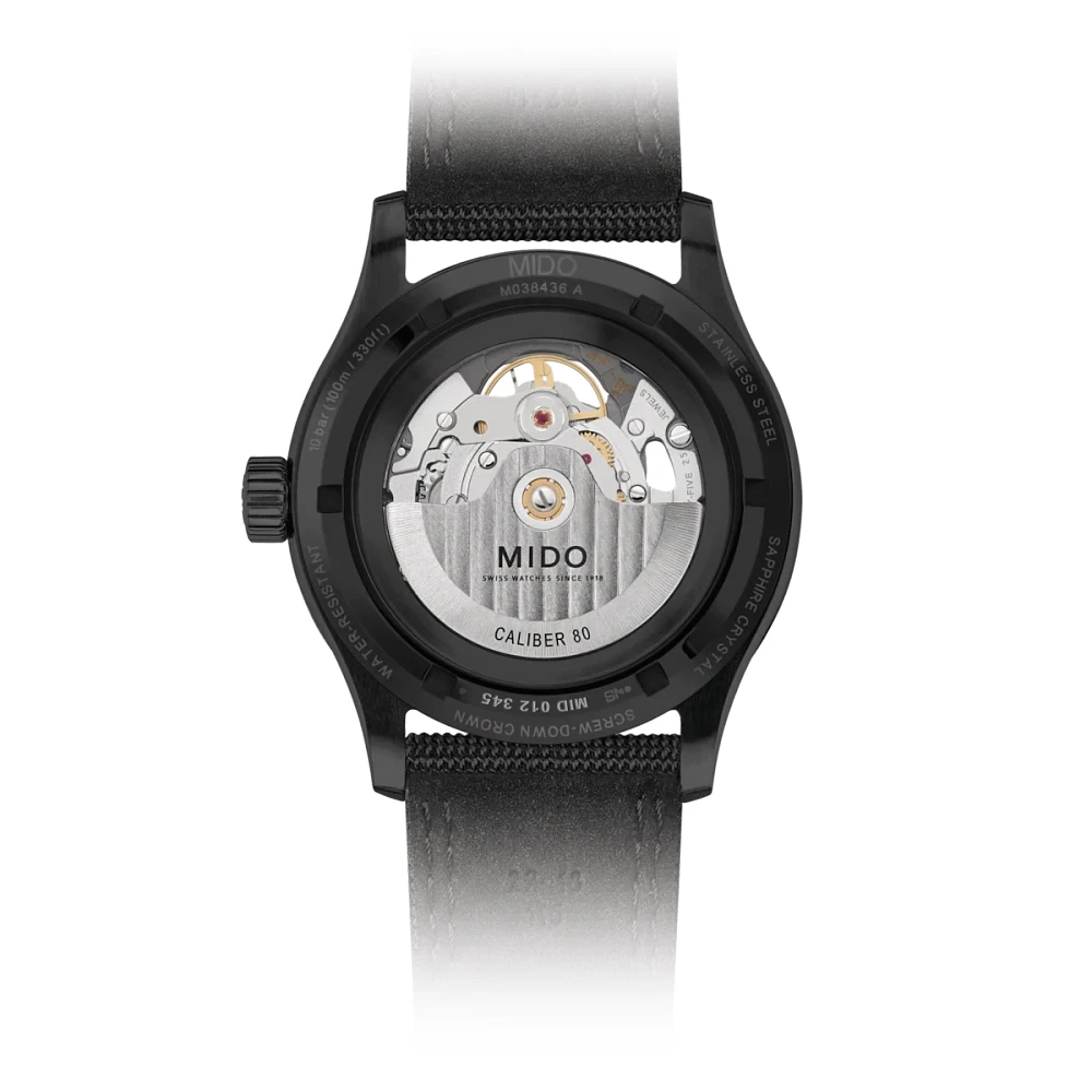 Mido Multifort Skeleton Vertigo 42 MM Black Dial Automatic M038.436.37.051.00