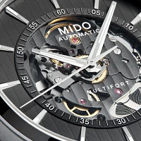 Mido Multifort Skeleton Vertigo 42 MM Grey Dial Automatic M038.436.11.061.00