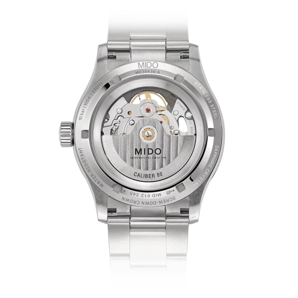 Mido Multifort Skeleton Vertigo 42 MM Grey Dial Automatic M038.436.11.031.00