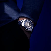 Mido Multifort Skeleton Vertigo 42 MM Blue Dial Automatic M038.436.11.041.00