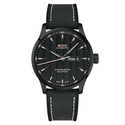 Mido Multifort Chronometer 1 42 MM Black Dial Automatic M038.431.37.051.00