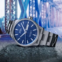 Mido Multifort Chronometer 1 42 MM Blue Dial Automatic M038.431.11.041.00