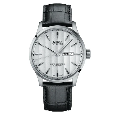 Mido Multifort Chronometer 1 42 MM White Dial Automatic M038.431.16.031.00