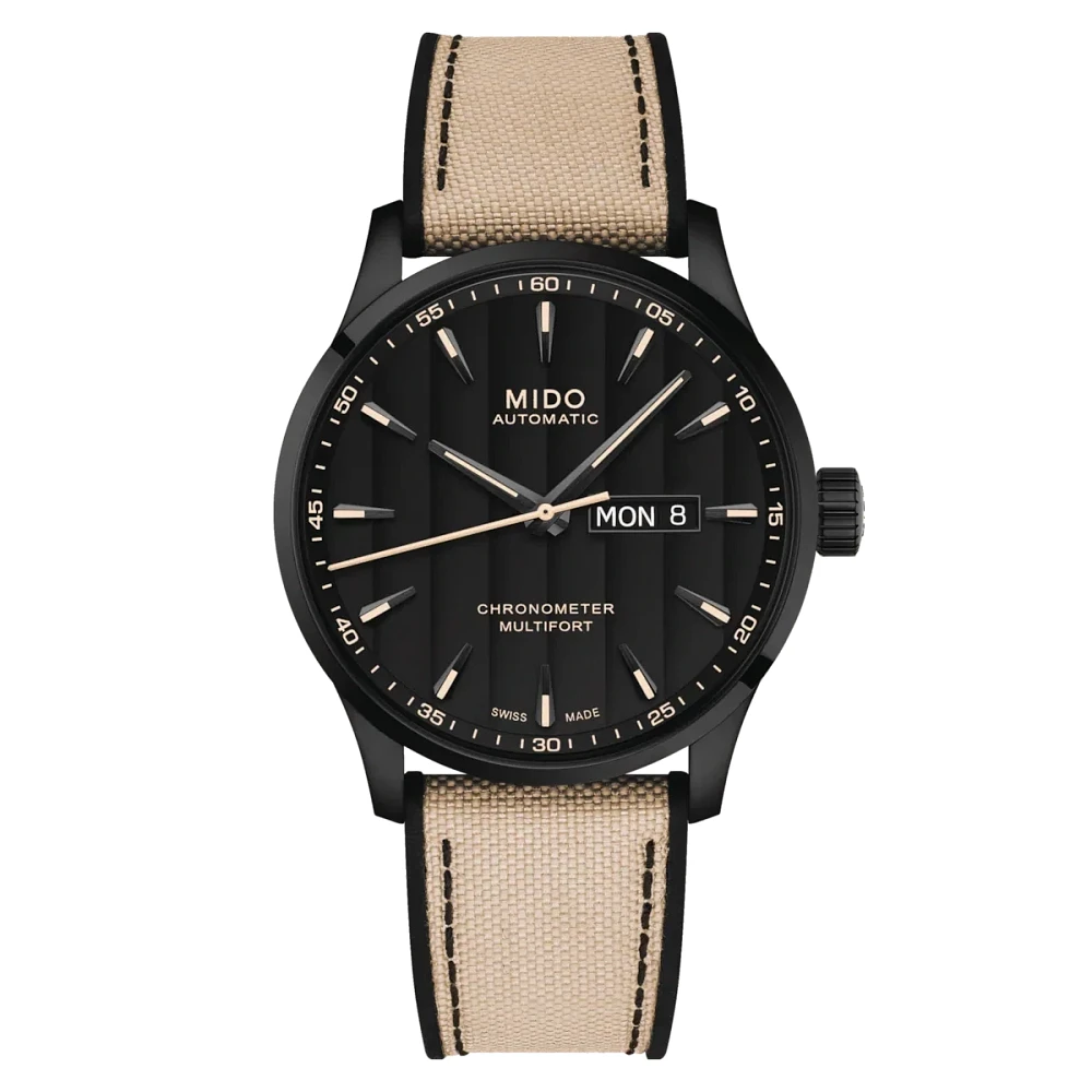 Mido Multifort Chronometer 1 42 MM Black Dial Automatic M038.431.37.051.09