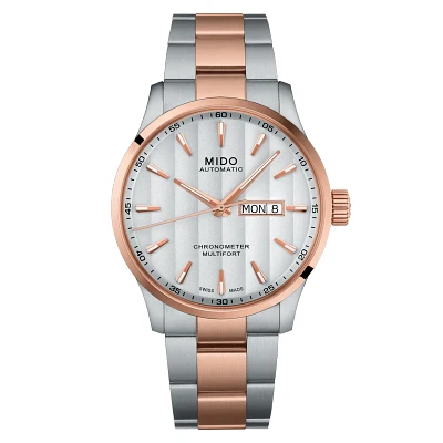 Mido Multifort Chronometer 1 42 MM Silver Dial Automatic M038.431.22.031.00