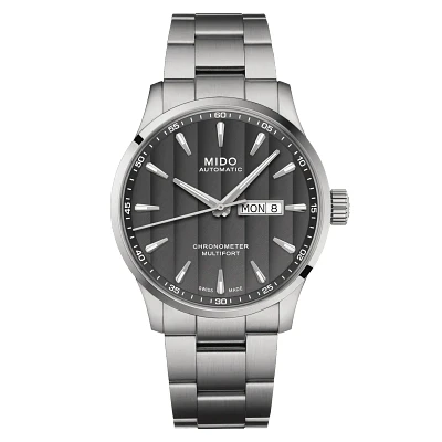 Mido Multifort Chronometer 1 42 MM Grey Dial Automatic M038.431.11.061.00