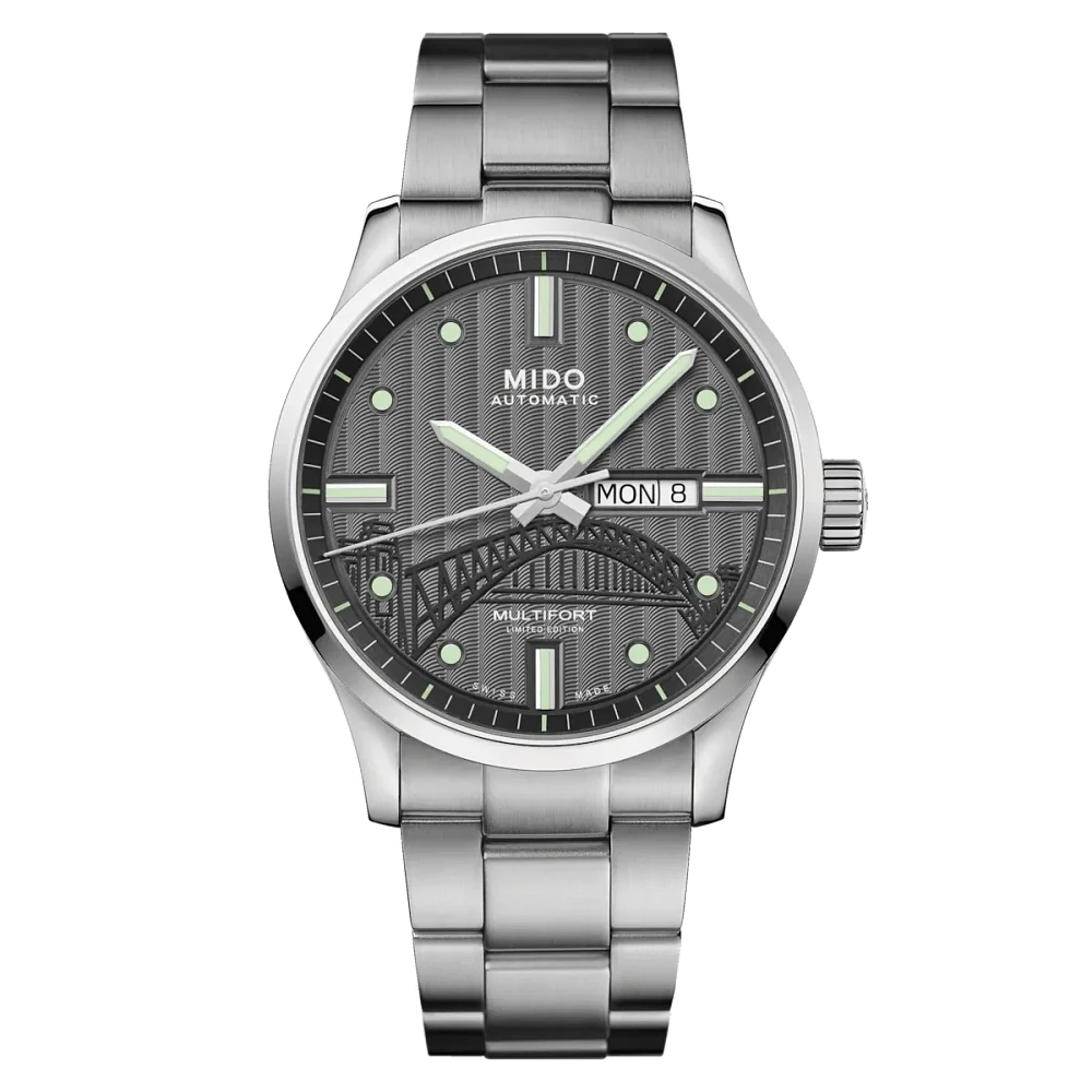 Mido Multifort IBA 42 MM Grey Dial Automatic M005.430.11.061.81 Limited Edition