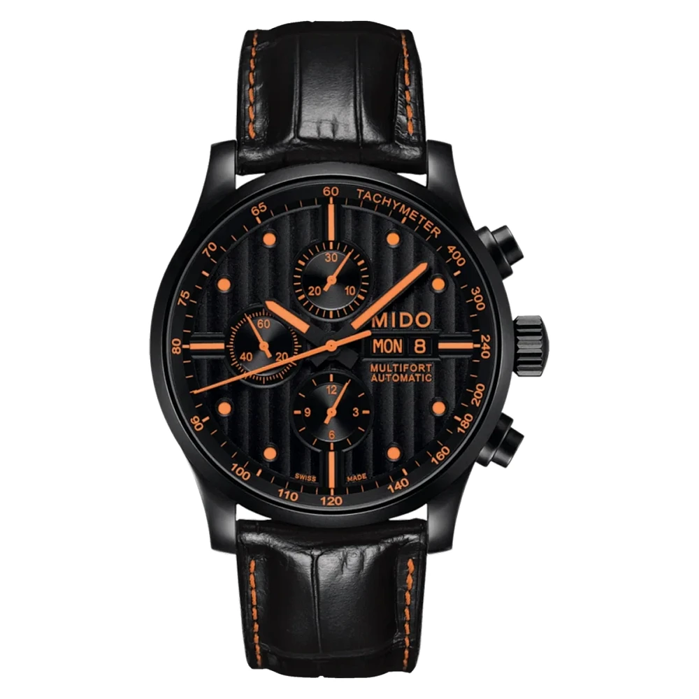 Mido Multifort Chronograph 44 MM Black Dial Automatic M005.614.36.051.22 Limited Edition