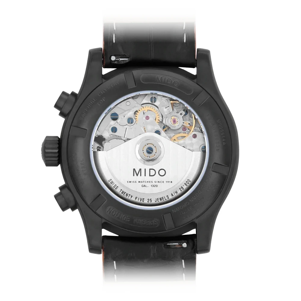 Mido Multifort Chronograph 44 MM Black Dial Automatic M005.614.36.051.22 Limited Edition