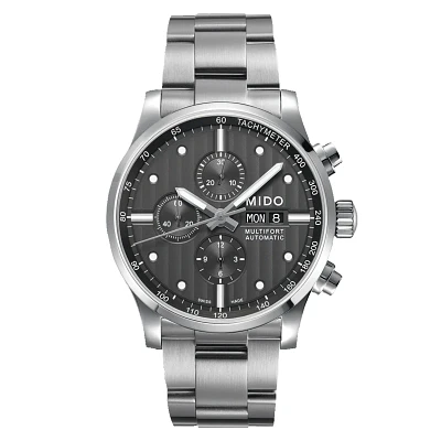 Mido Multifort Chronograph 44 MM Grey Dial Automatic M005.614.36.031.00