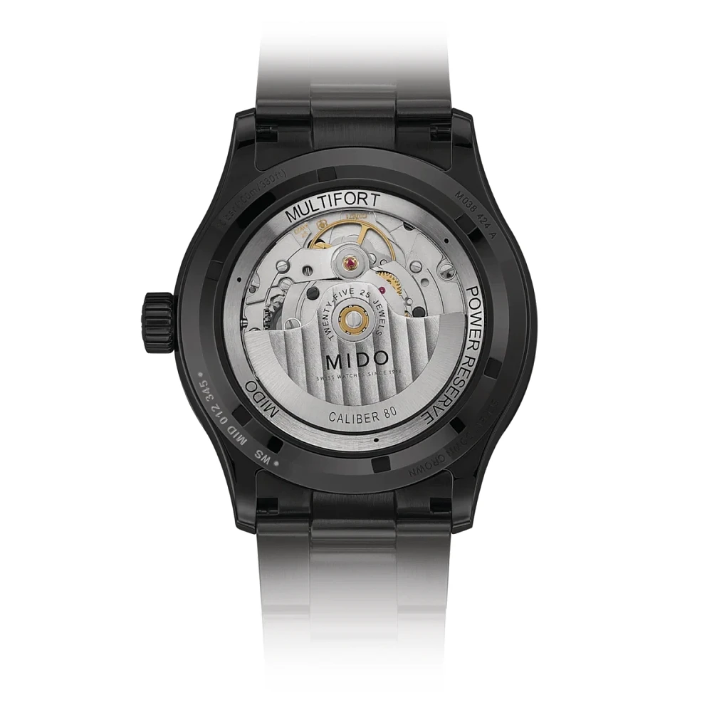 Mido Multifort Power Reserve 42 MM Black Dial Automatic M038.424.33.051.00