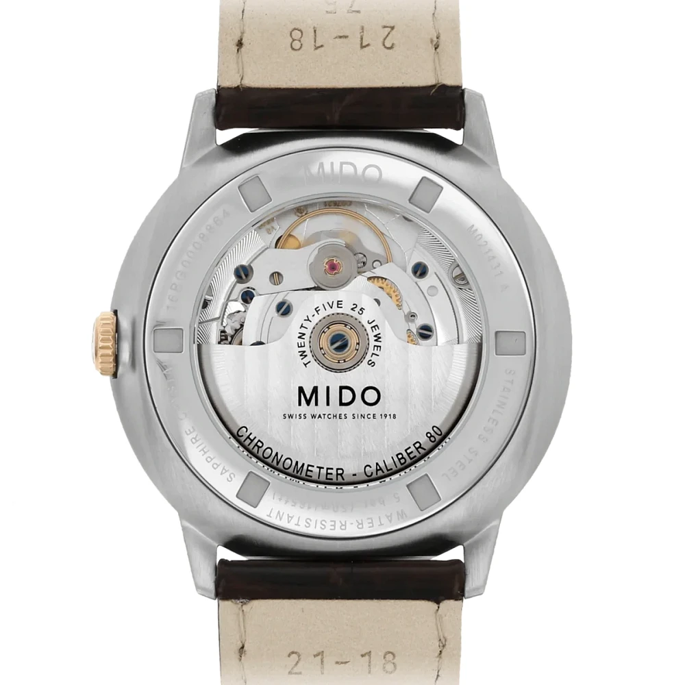 Mido Commander Chronometer 40 MM Grey Dial Automatic M021.431.26.061.00