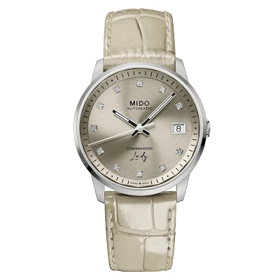 Mido Commander Lady 35 MM Brown Dial Automatic M021.207.16.296.00