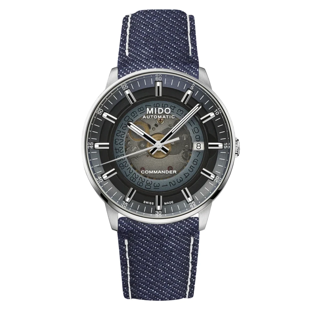 Mido Commander Gradient 40 MM Black Dial Automatic M021.407.18.411.00