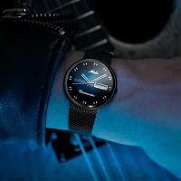 Mido Commander Shade 37 MM Blue Dial Automatic M8429.3.25.11