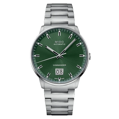 Mido Commander Big Date 42 MM Green Dial Automatic M021.626.11.091.00