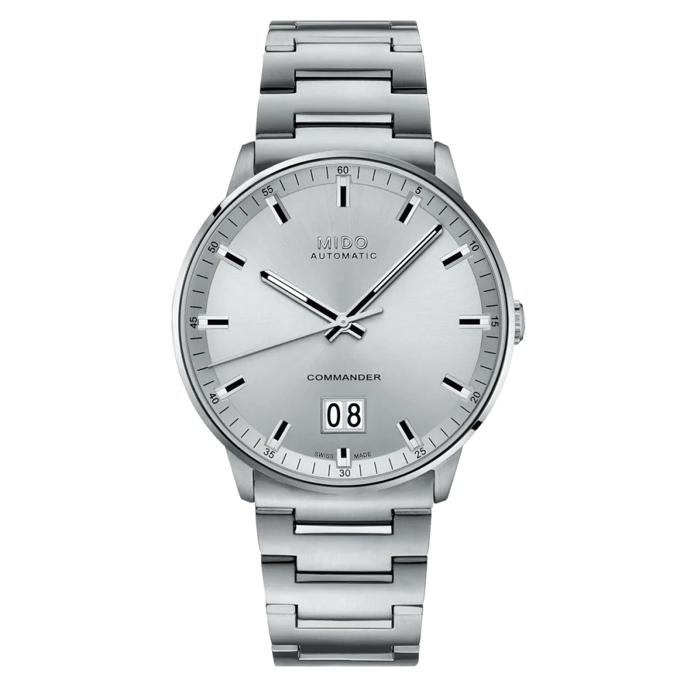 Mido Commander Big Date 42 MM Silver Dial Automatic M021.626.11.031.00