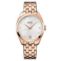 Mido Belluna Royal Lady 33 MM Silver Dial Automatic M024.307.33.036.00