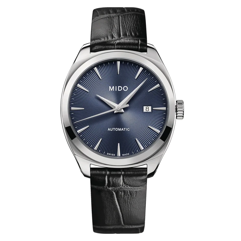 Mido Belluna Royal Gent 42 MM Blue Dial Automatic M024.507.16.041.00